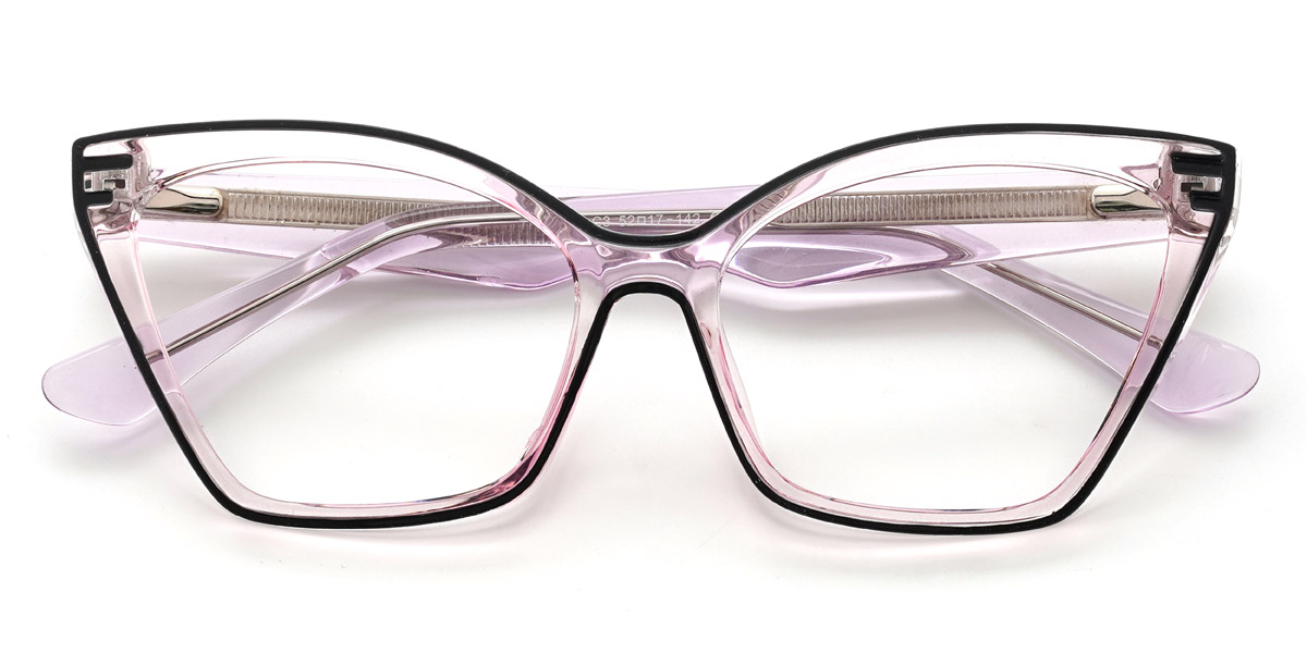 Púrpura claro Mariam - Cat Eye Glasses