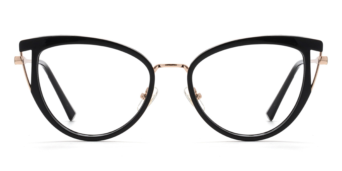 Black Tatiana - Cat Eye Glasses