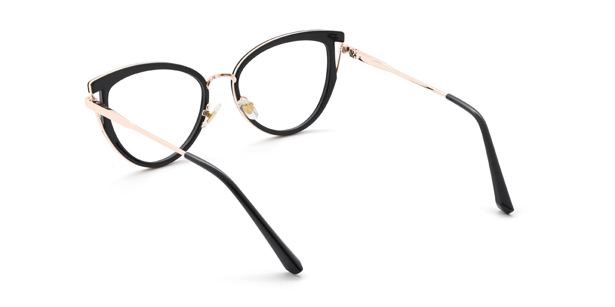 Black Tatiana - Cat Eye Glasses