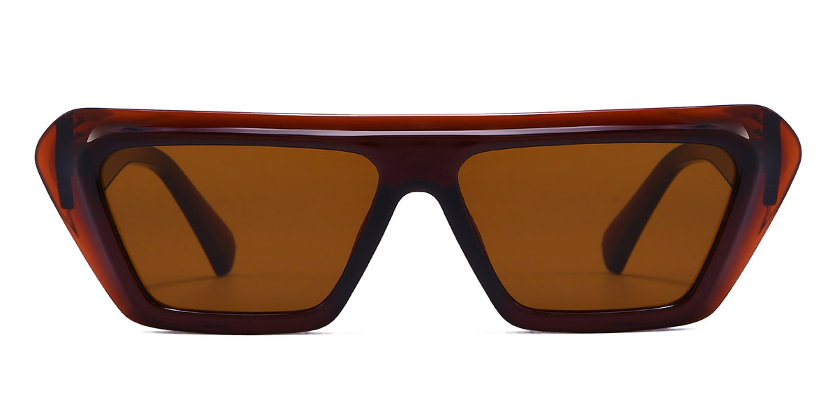 Marrón Marrón Emmeline - Rectangle Sunglasses