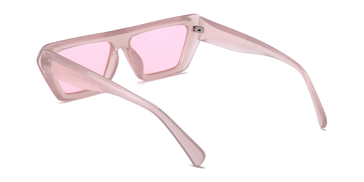 Pink Pink Emmeline - Rectangle Sunglasses