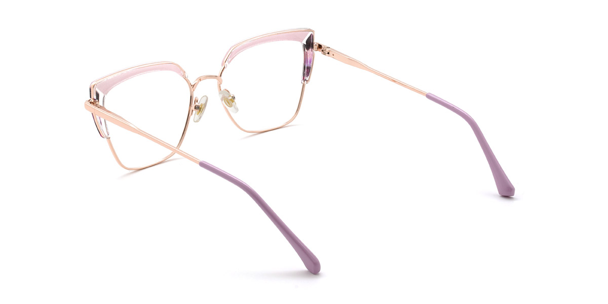 Cassis Púrpura Kailani - Rectangle Glasses