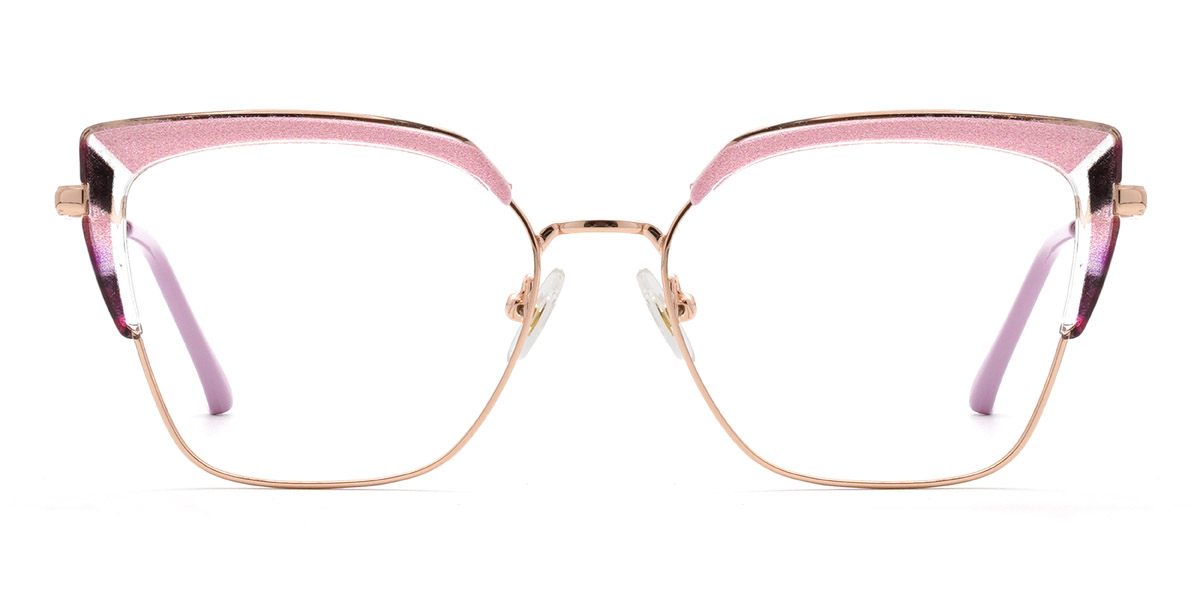 Cassis Púrpura Kailani - Rectangle Glasses