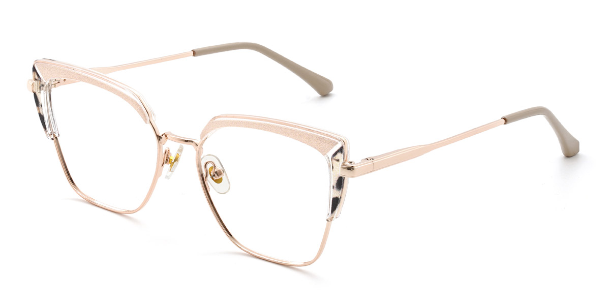 Nude Rose Kailani - Rectangle Glasses