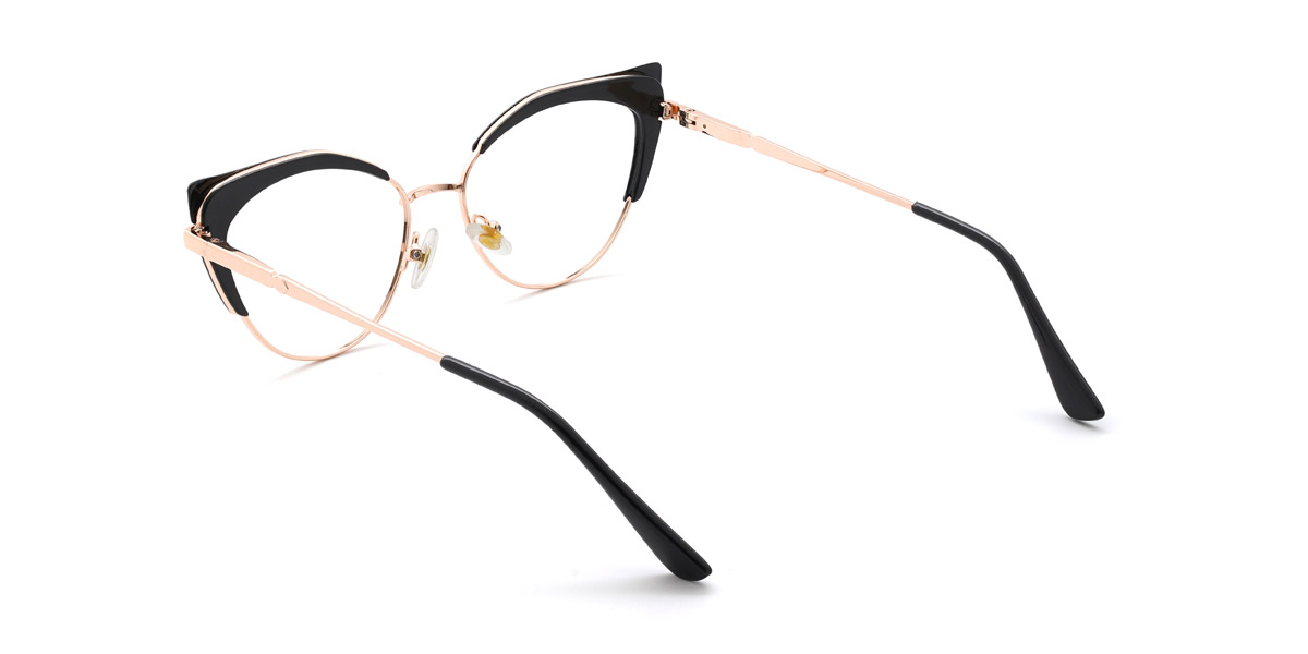 Black Kalani Glasses - Cat Eye Glasses