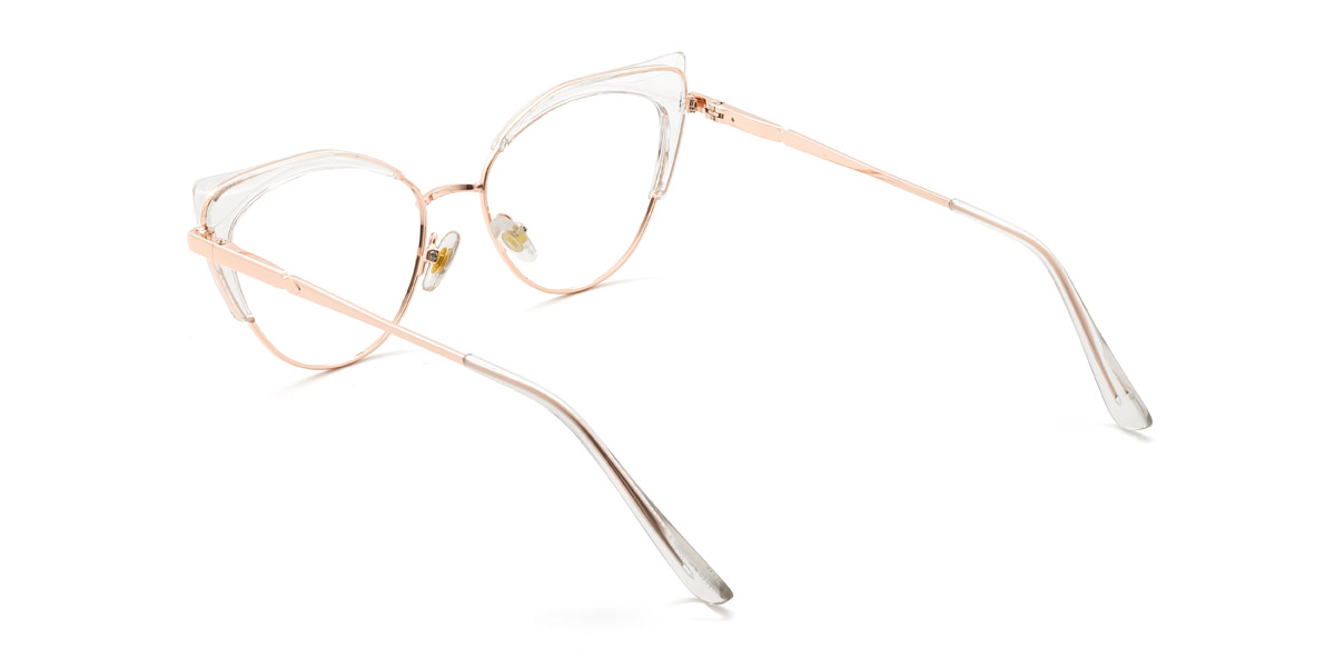 Clear Kalani - Cat Eye Glasses