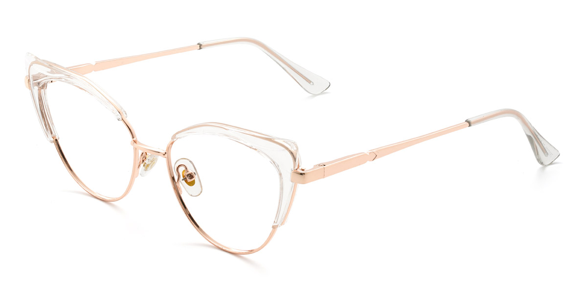 Clear Kalani - Cat Eye Glasses