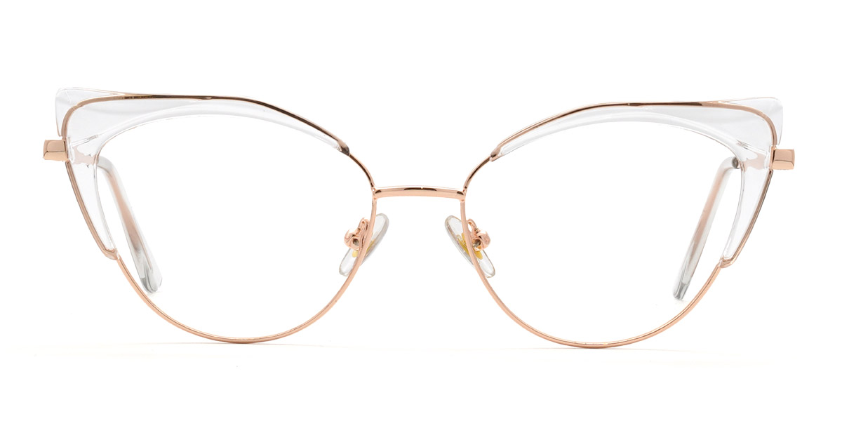 Clear Kalani - Cat Eye Glasses