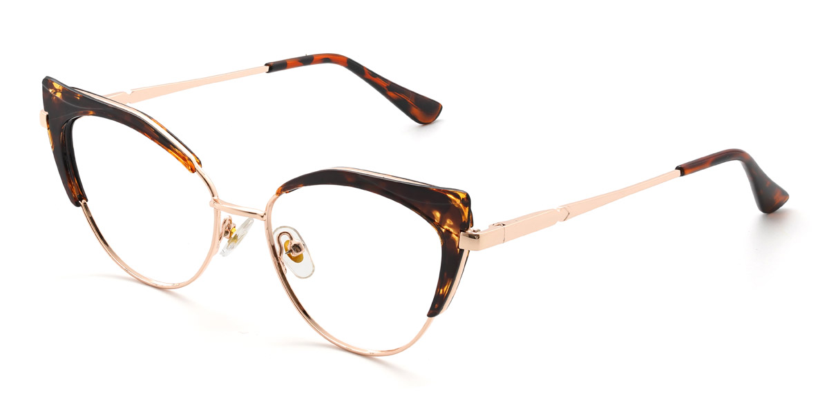 Tortoiseshell Kalani - Cat Eye Glasses