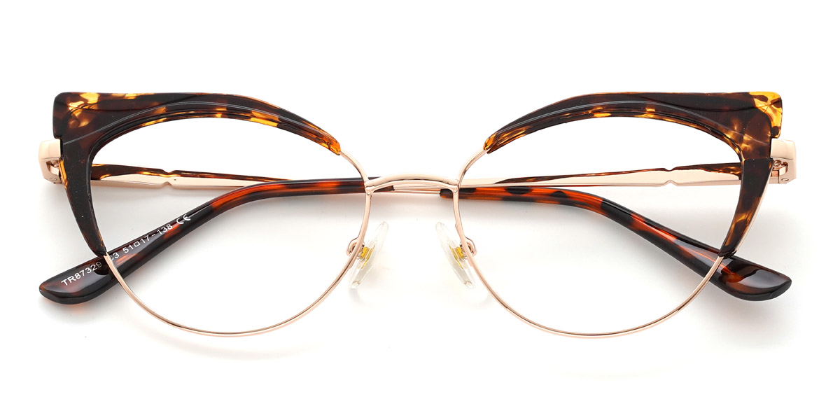 Tortoiseshell Kalani - Cat Eye Glasses