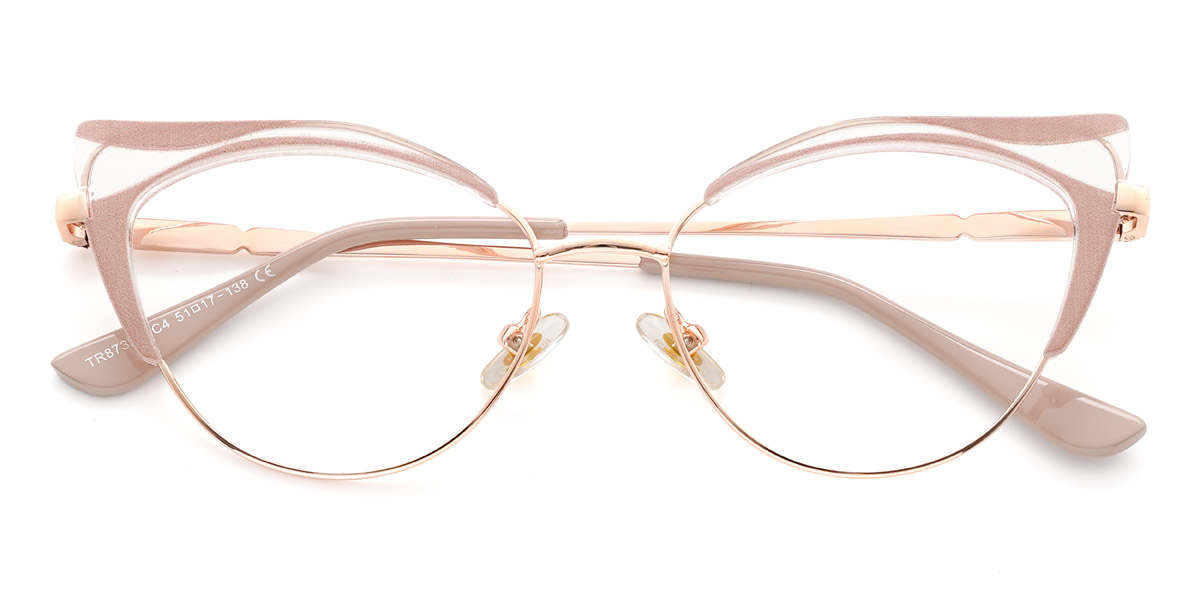 Nude Rose Kalani - Cat Eye Glasses