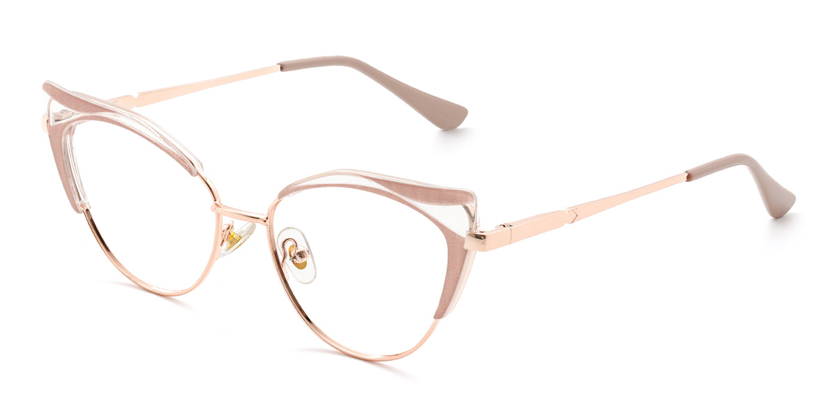 Nude Rose Kalani - Cat Eye Glasses