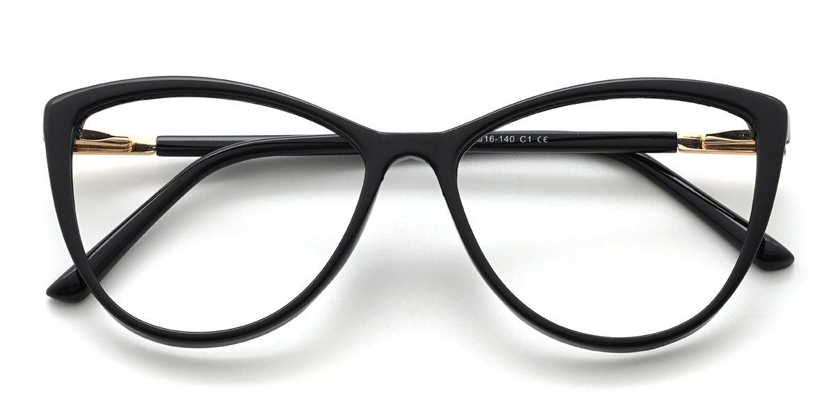 Negro Ivanna - Cat Eye Glasses