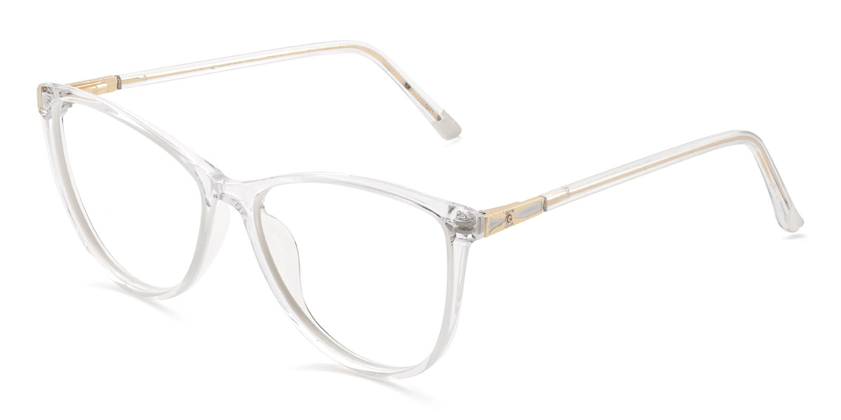 Clear Ivanna - Cat Eye Glasses