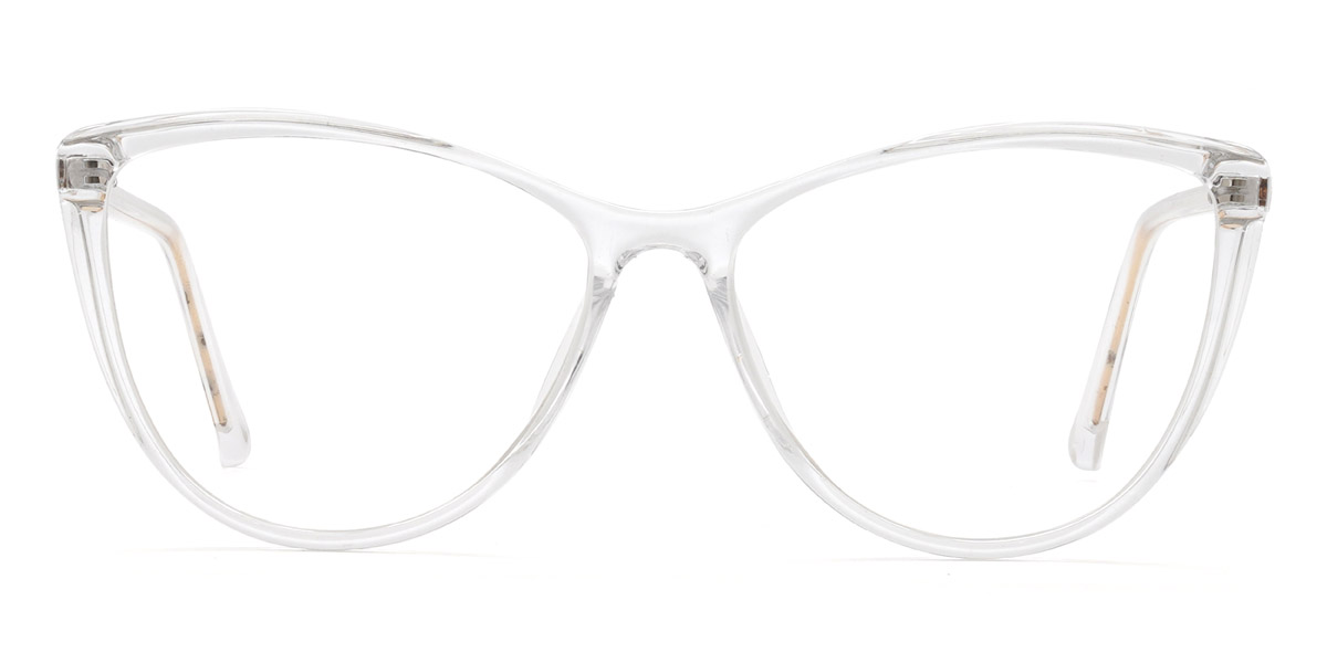 Clear Ivanna - Cat Eye Glasses