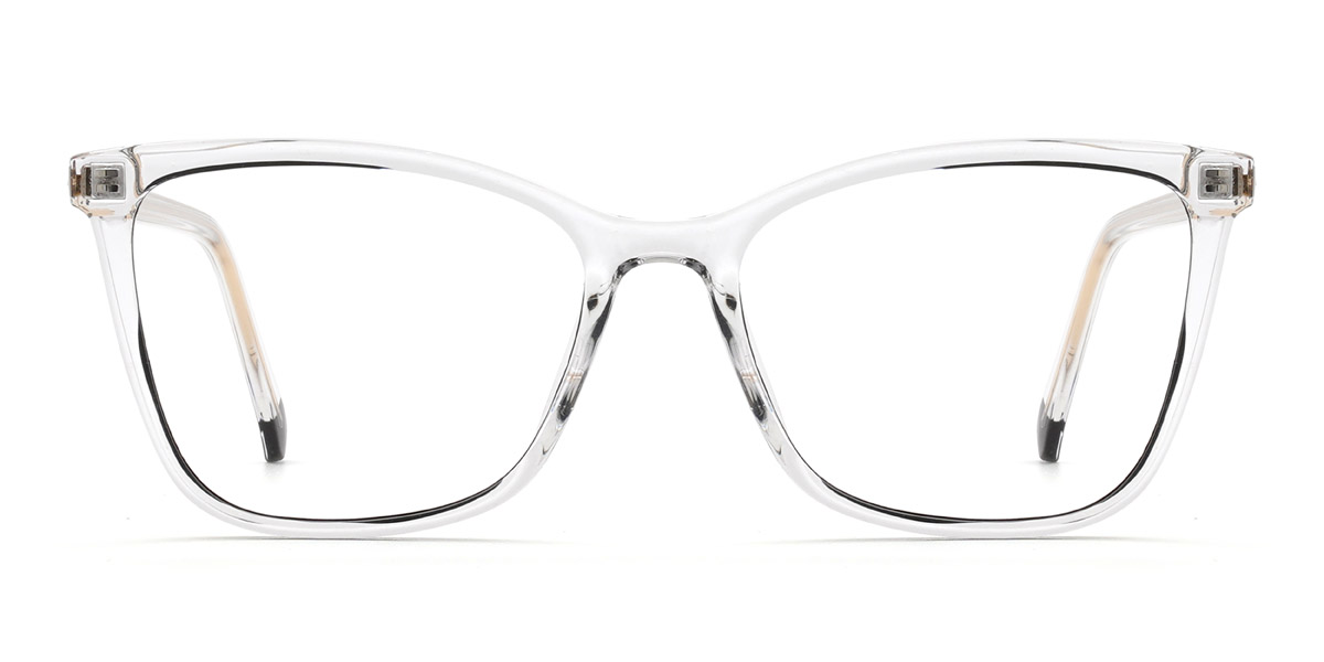 Black Clear Armas - Rectangle Glasses