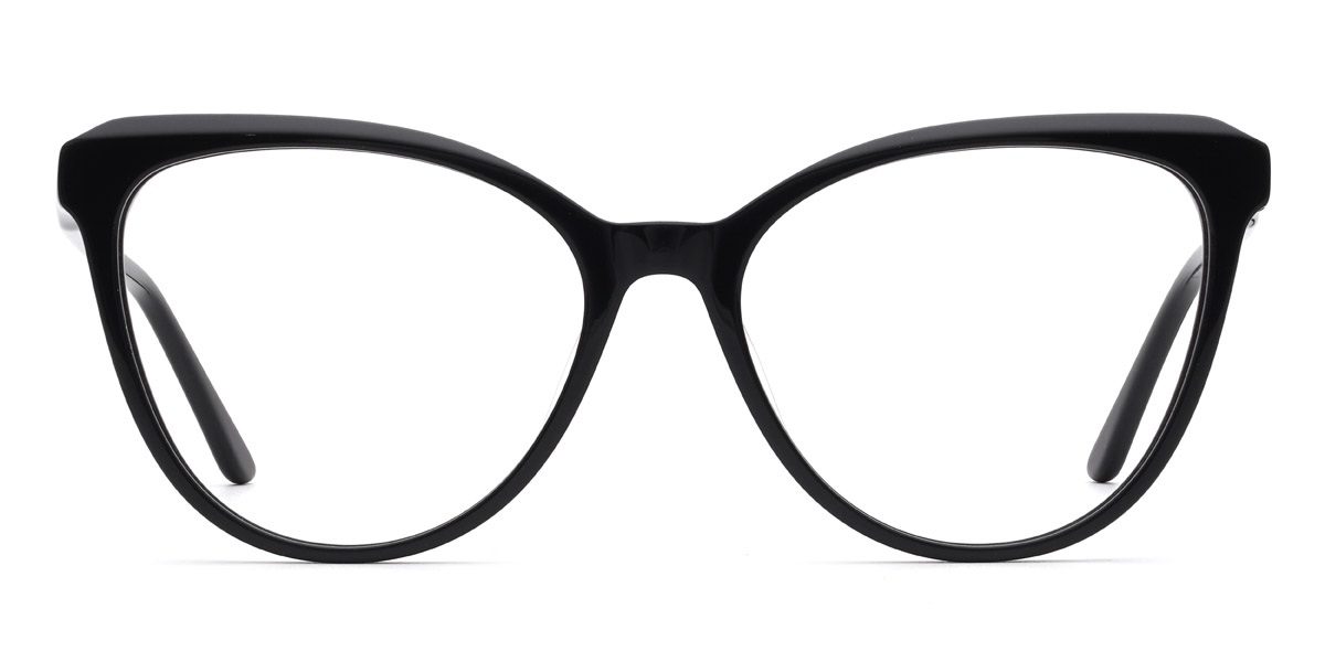 Black Laylah - Oval Glasses