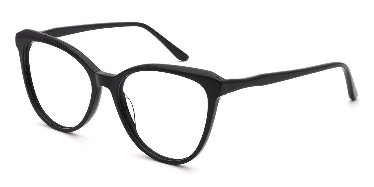 Black Laylah - Oval Glasses