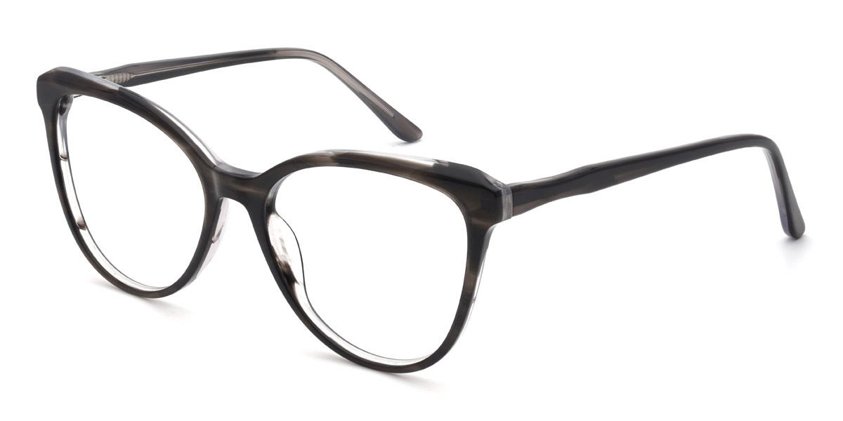 Holz Maserung Laylah - Oval Glasses