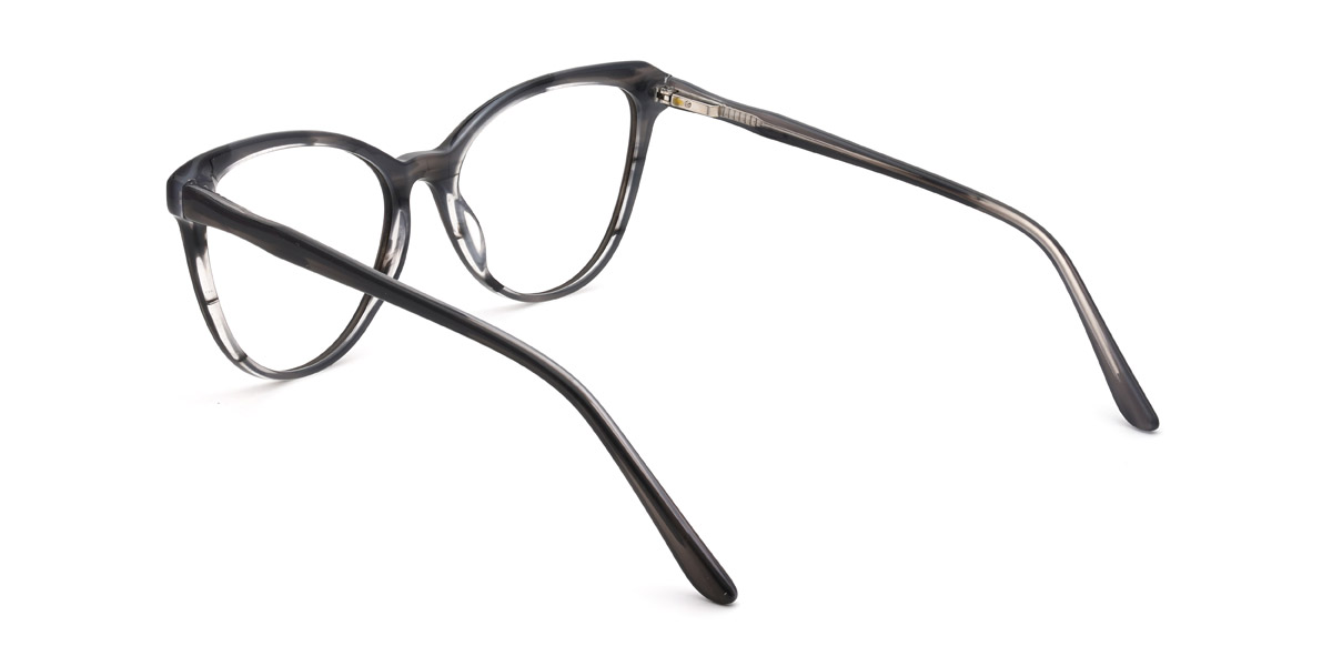 Holz Maserung Laylah - Oval Glasses