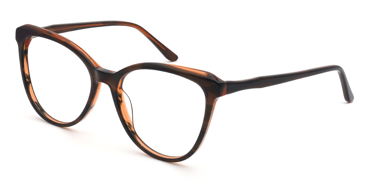 Tortoiseshell Laylah - Oval Glasses