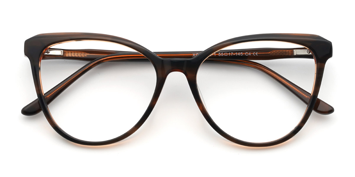 Tortoiseshell Laylah - Oval Glasses