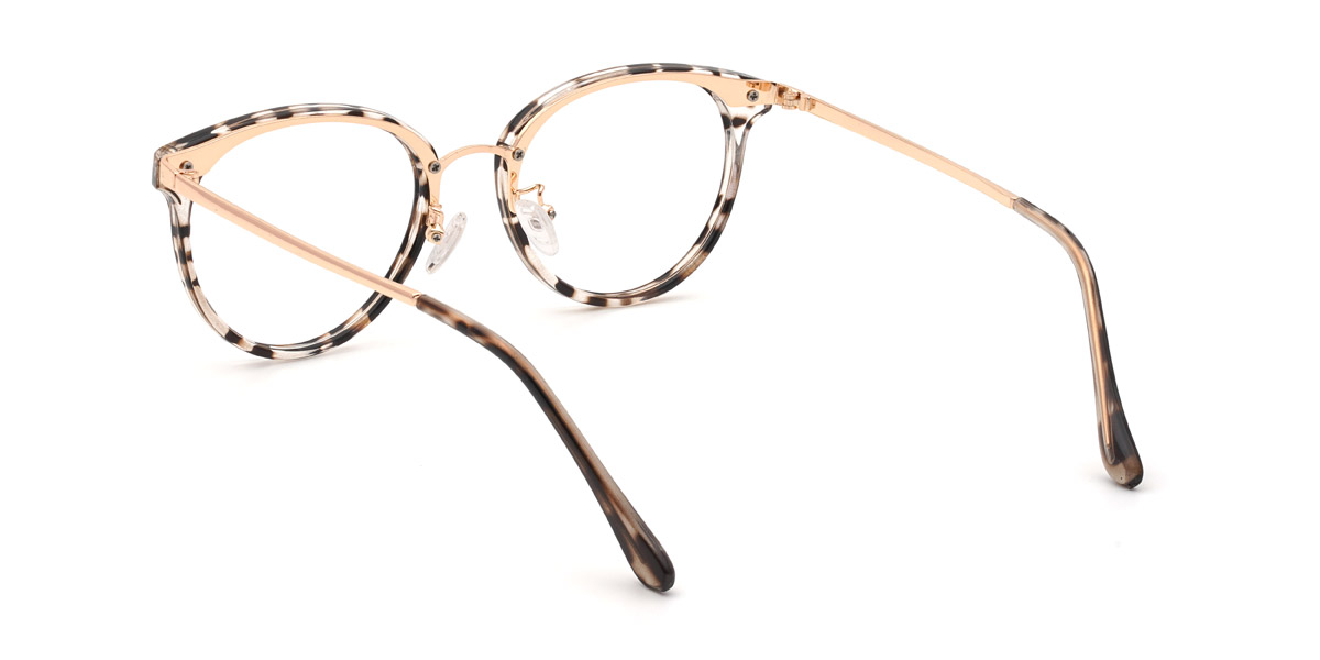 Elfenbein Schildpatt Kaylani - Oval Glasses