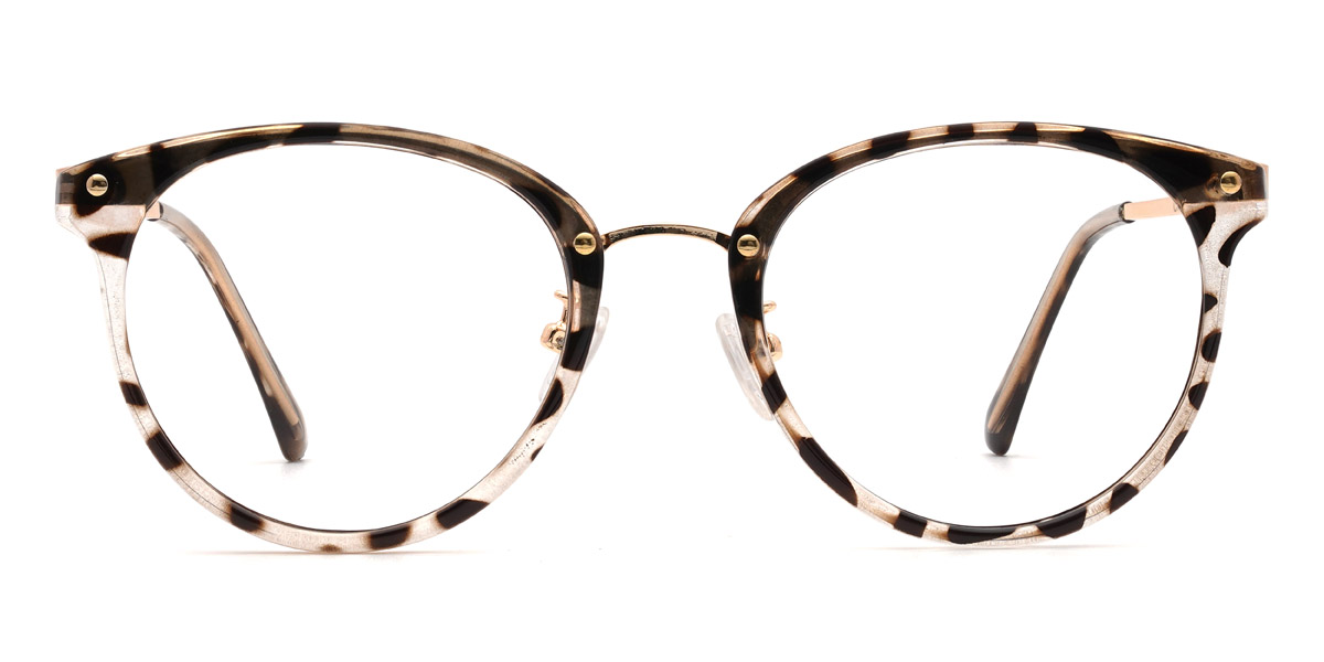 Ivory Tortoiseshell Kaylani - Oval Glasses