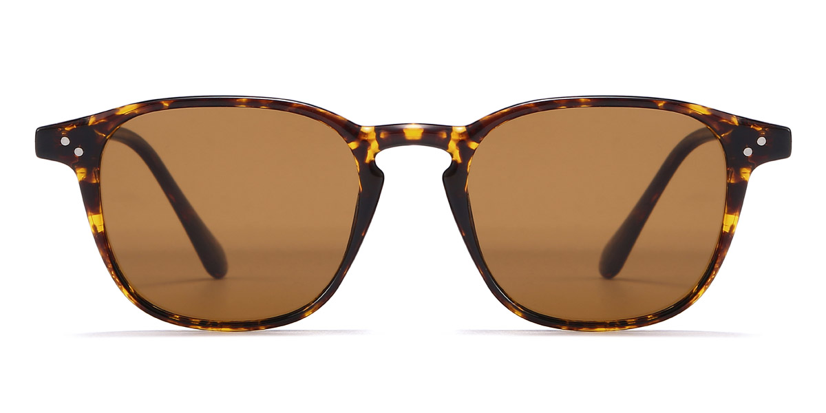 Tortoiseshell Brown Archibald - Rectangle Sunglasses