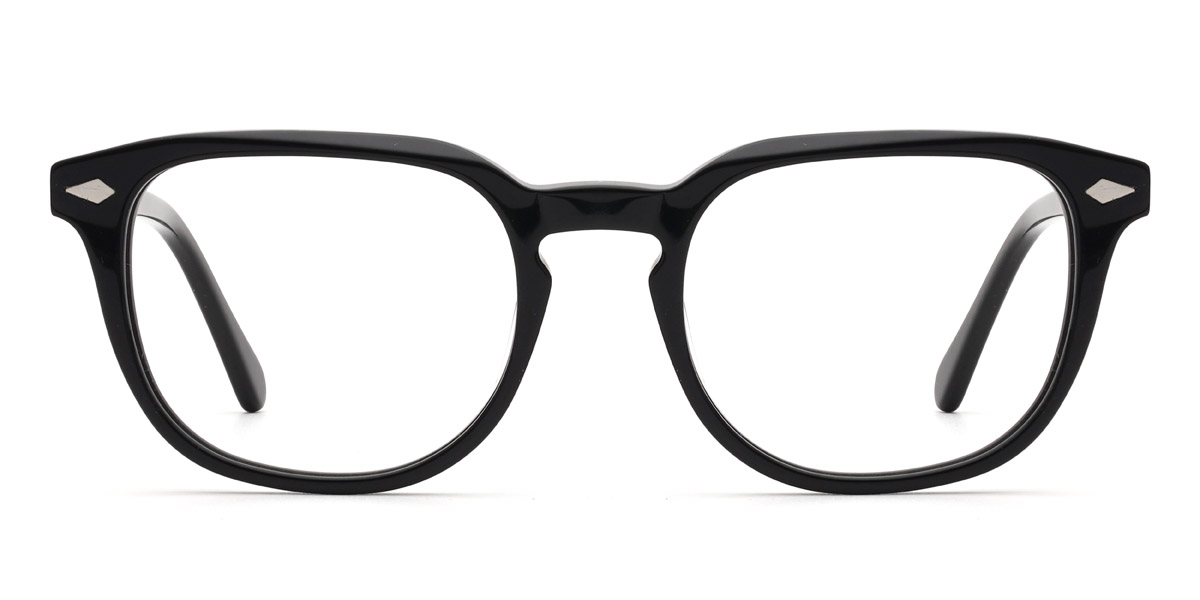 Black Luther - Oval Glasses