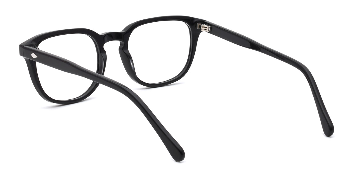 Black Luther - Oval Glasses