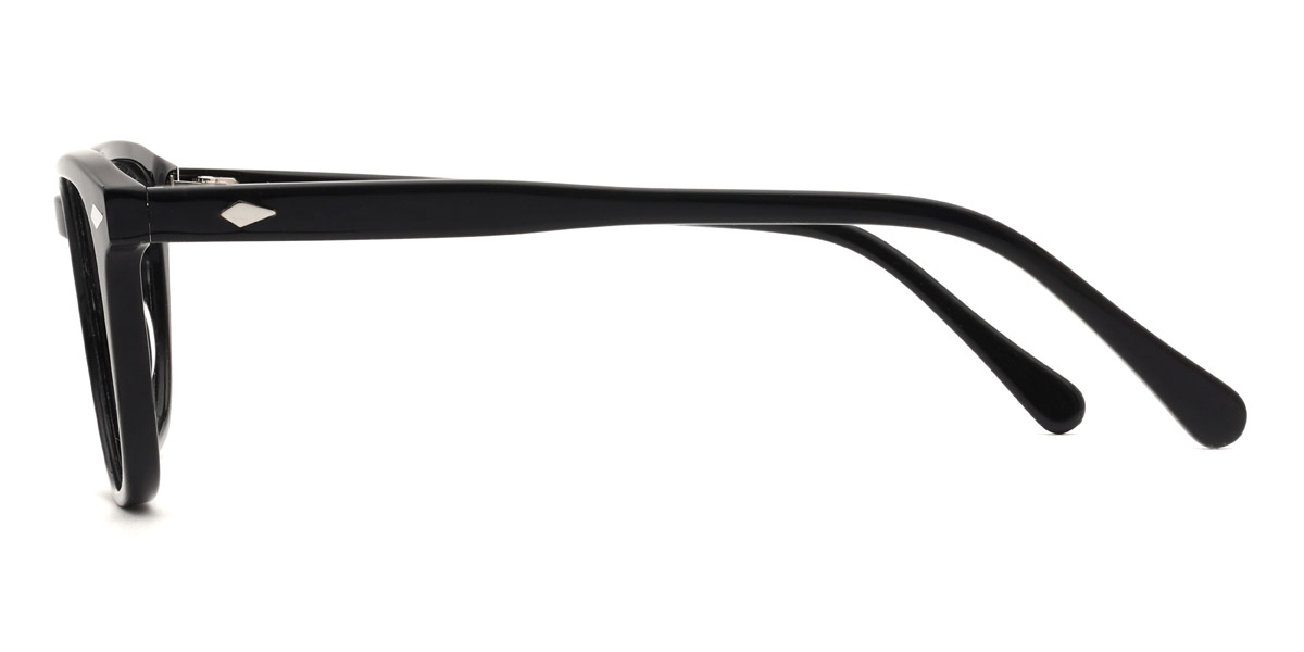 Black Luther - Oval Glasses