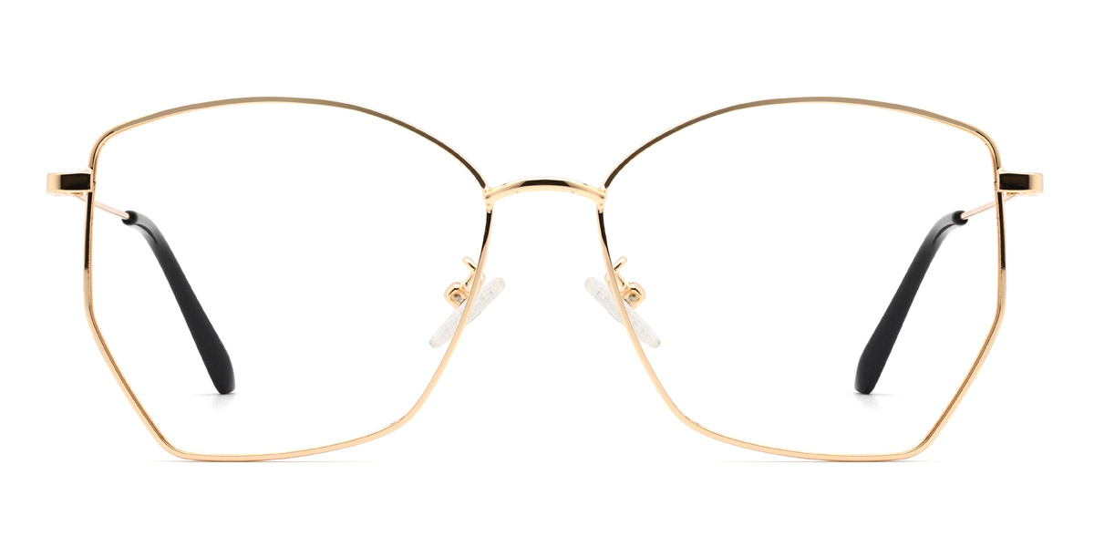 Gold Breanna - Square Glasses