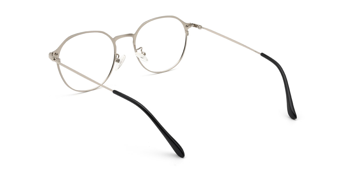 Silver Madalynn - Oval Glasses