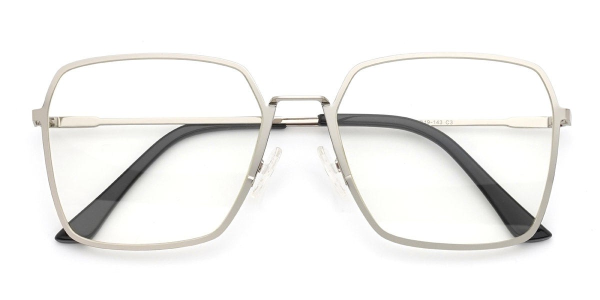 Plata Kailey Gafas - Square Glasses