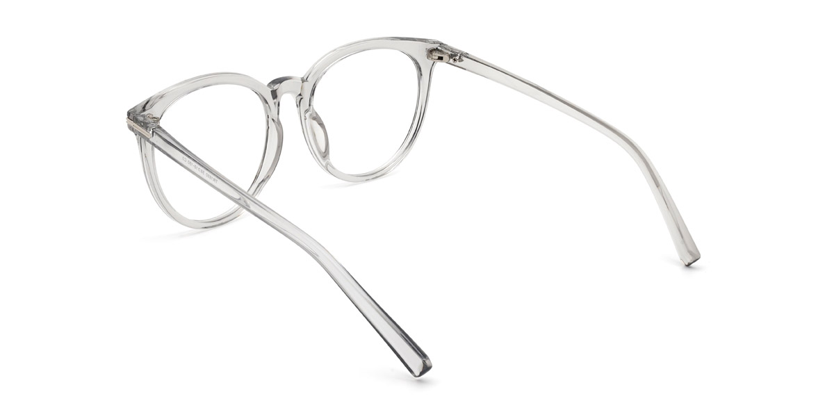 Gris Milena Gafas - Round Glasses