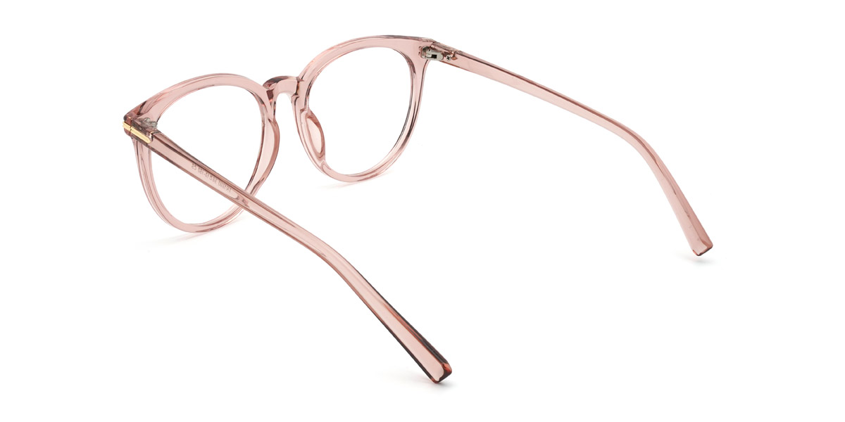 Nude Pink Milena - Round Glasses