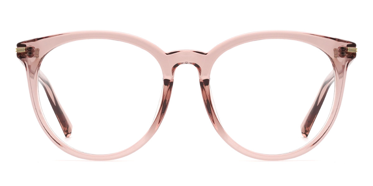 Nude Pink Milena - Round Glasses