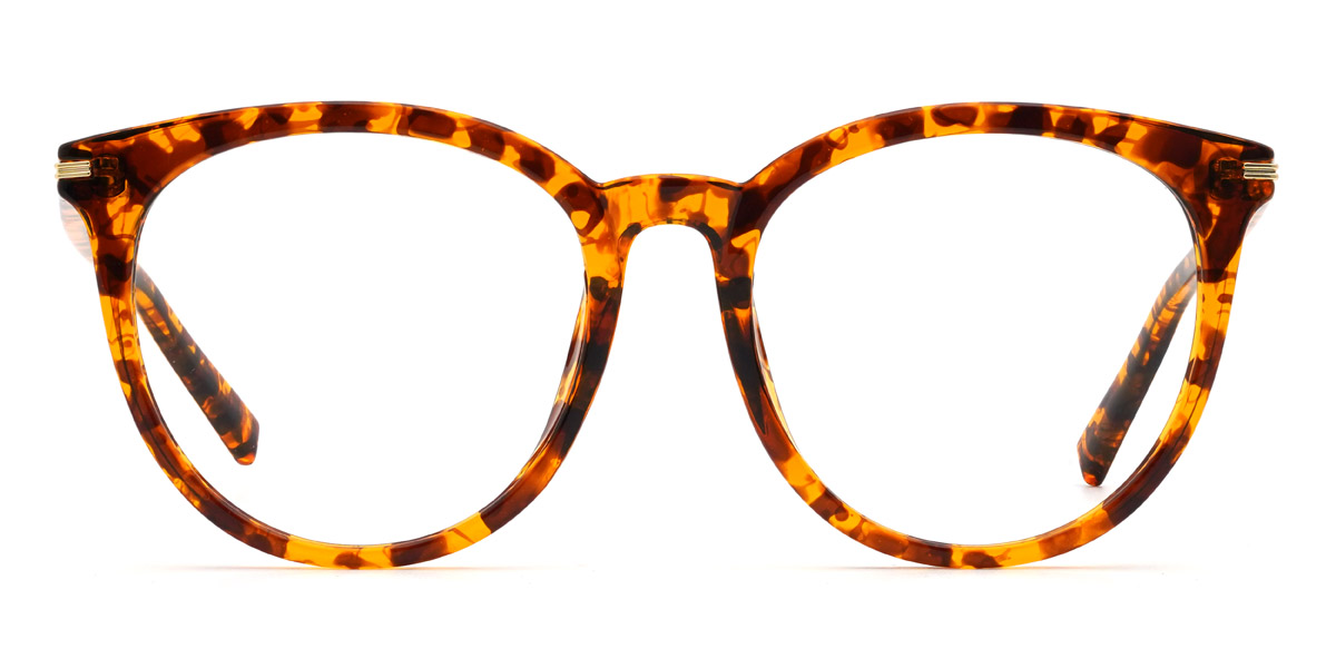 Tortoiseshell Milena - Round Glasses