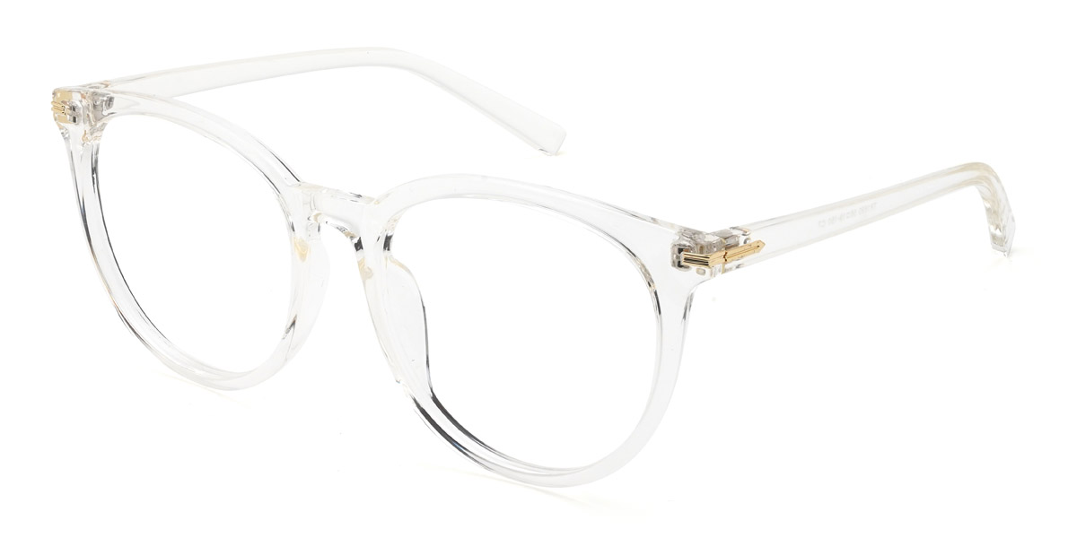 Clear Milena Glasses - Round Glasses