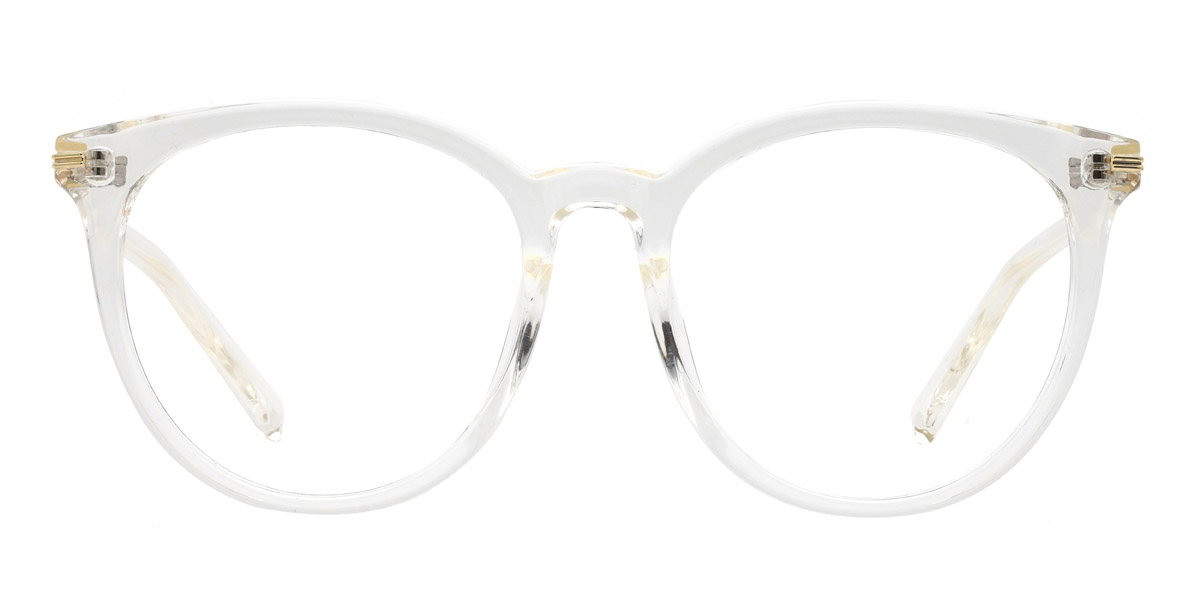 Clear Milena Glasses - Round Glasses