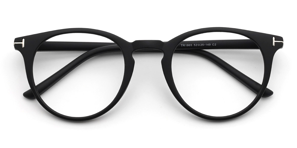 Black Perla - Oval Glasses