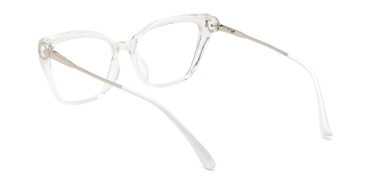 Clear Kinslee Glasses - Square Glasses