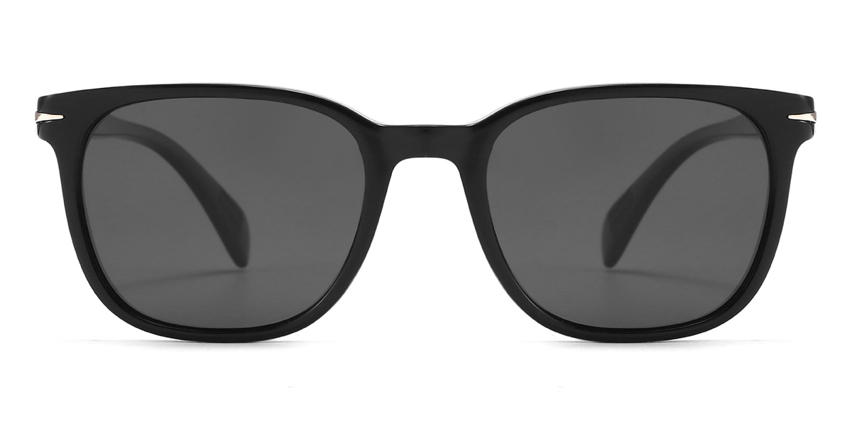 Schwarz Grau Ayleen Brille - Rectangle Sunglasses