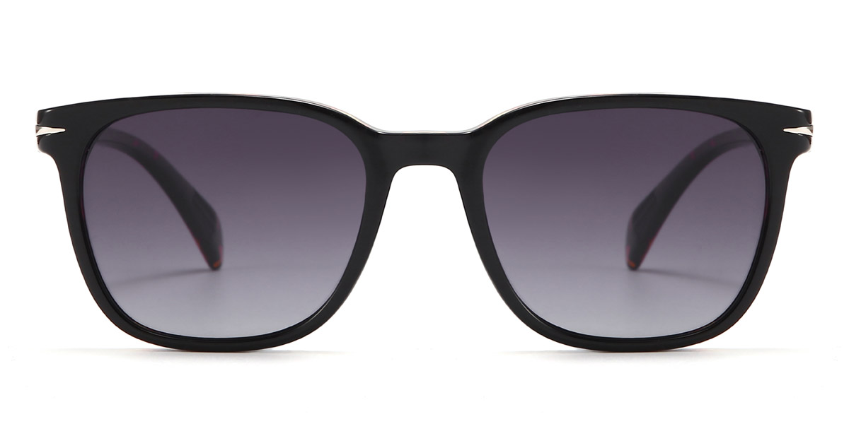 Tortoiseshell Grey Ayleen - Rectangle Sunglasses