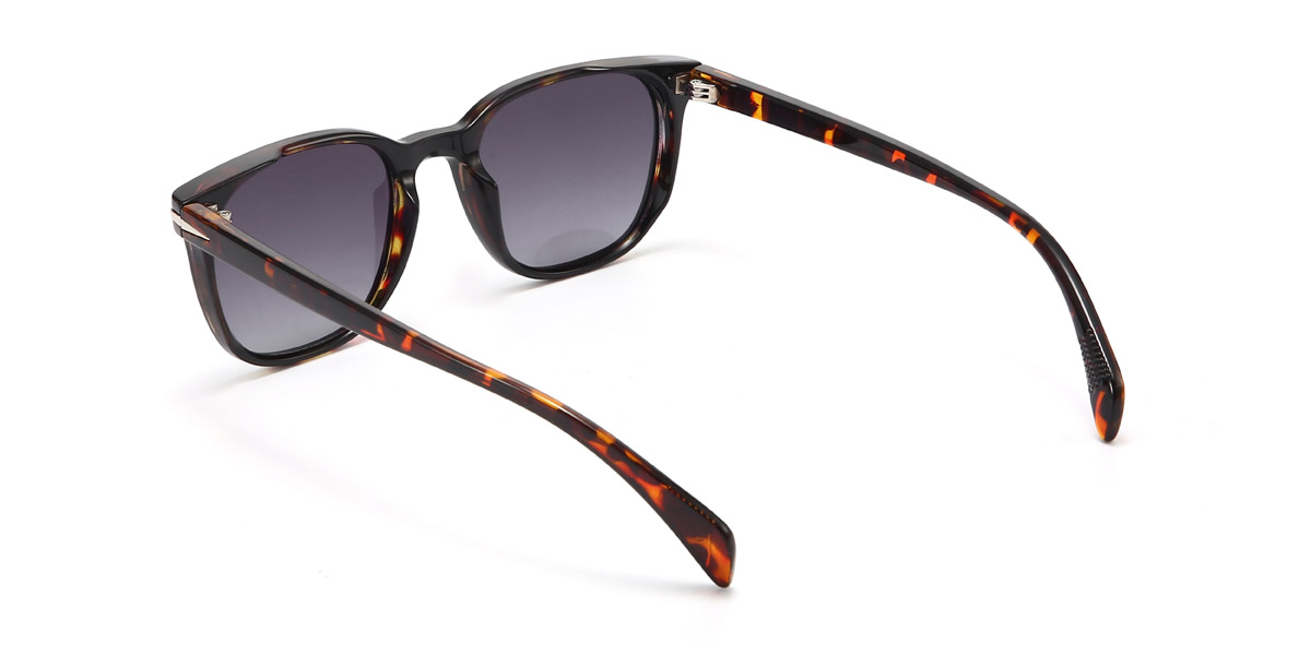 Tortoiseshell Grey Ayleen - Rectangle Sunglasses