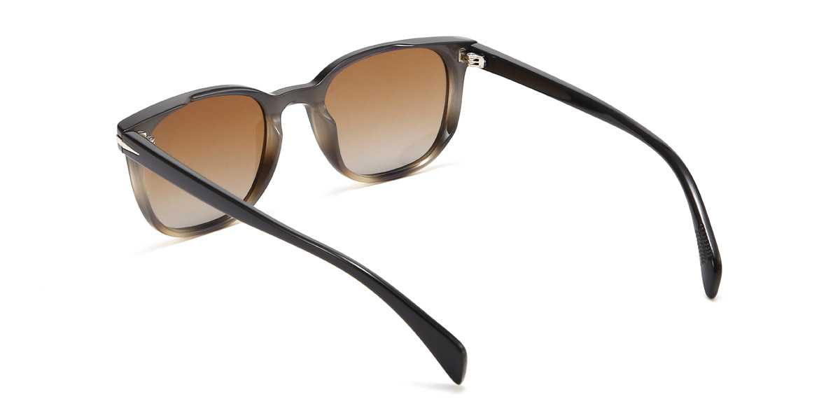 Tortoiseshell Brown Ayleen - Rectangle Sunglasses