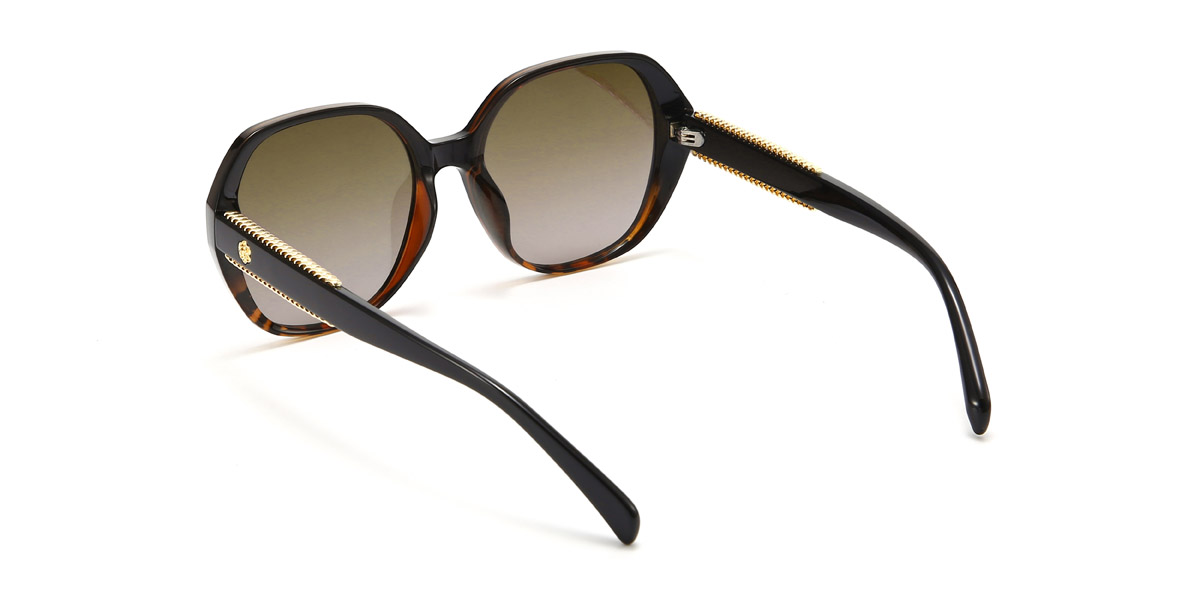 Tortoiseshell Brown Sutton - Square Sunglasses