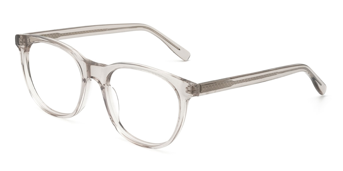 Klar Grau Elianna - Rectangle Glasses