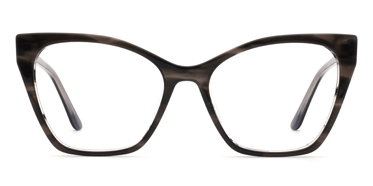 Woodgrain Michaela - Square Glasses